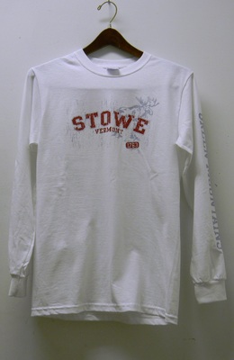 Men's Long Sleeve Stowe Tee - White