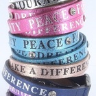 Goodworks Wide Metallic Wrap Bracelets