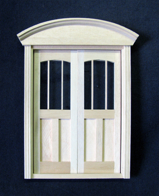 Queen Anne Dollhouse Double Door