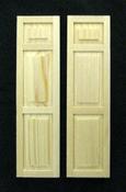 3-Panel Dollhouse Shutters (pair)