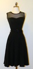 Mesh Top Dress - Black