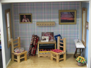 I also want my own sewing room someday so here is one that I can look at in the meantime. I made my 