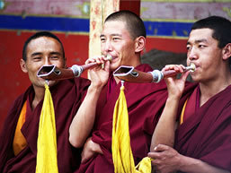 Tibet Monks