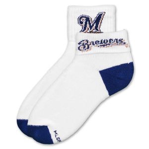 Milwaukee Brewers Short Crew Roll Down