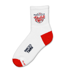 Minnesota Twins Short Crew Sock