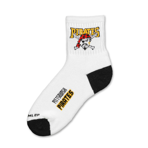 Pittsburgh Pirates Short Crew Sock