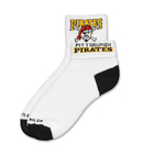 Pittsburgh Pirates Short Crew Roll Down Sock