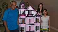 Cruz said his new tenants (both of his beautiful daughters) are excited to be moving in!  What an am