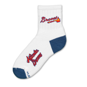 Atlanta Braves Short Crew Sock
