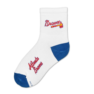 Atlanta Braves Short Crew Kids Sock