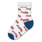 Atlanta Braves All Over Kids Sock