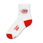 Cincinnati Reds Short Crew Sock