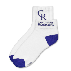 Colorado Rockies Short Crew Roll Down Sock