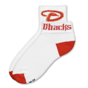 Arizona Diamondbacks Short Crew Roll Down Sock