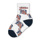Detroit Tigers All Over Design Kids Sock