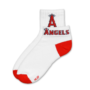 L.A. Angels of Anaheim  Short Crew Roll Down Sock