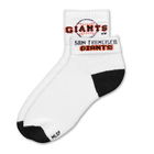 San Francisco Giants Short Crew Roll Down Sock
