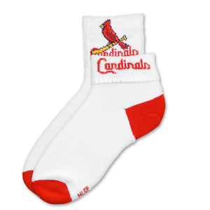 St. Louis Cardinals Short Crew Roll Down Sock