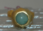 Small Chalcedony Ring- Yellow, Blue, New Jade