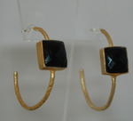 Black Stone Hoop
