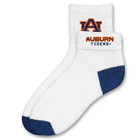 Auburn Short Crew Roll Down Sock