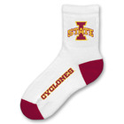 Iowa State Short Crew Kids Sock