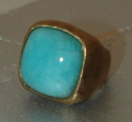 Aqua Stone Ring