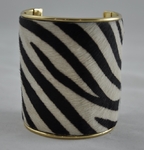 Zebra Hair Cuff