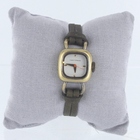 Square Faced Leather Watch (3 Colors)