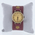 Wide Strap Leather Watch (2 Colors)