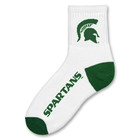 Michigan State Short Crew Sock