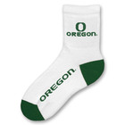 Oregon Ducks Short Crew Sock