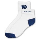 Penn State Short Crew Roll Down Sock