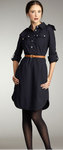 Tanyei Belted Wool Shirtdress