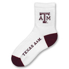 Texas A&M Short Crew Kids Sock