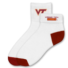 Virginia Tech Hokies Short Crew Roll Down Sock