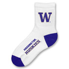 Washington Huskies Short Crew Kids Sock
