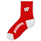 Wisconsin Badgers Team Color Short Crew