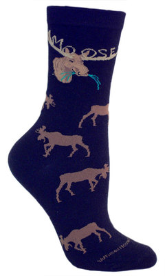 Moose Rack, Moose on black LW652