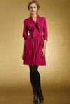 Seabird Dress in Raspberry 