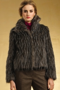 Quail Faux Fur Coat