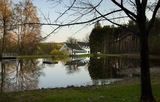Back of House with 2 Acre Pond