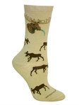 Moose Rack, Vermont on khaki LW642