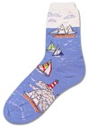 Sleek Sailboat Sock