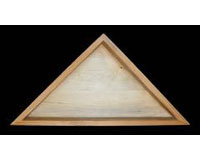 Memorial Flag Presentation Case from USS Constitution Wood