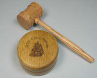 Gavel Made from USS Constitution Wood-out of stock