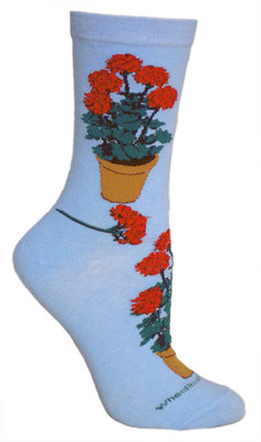 Geraniums lt. blue LW657