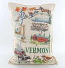 Vermont Blasam Fir Incense Pillow - Embroidered