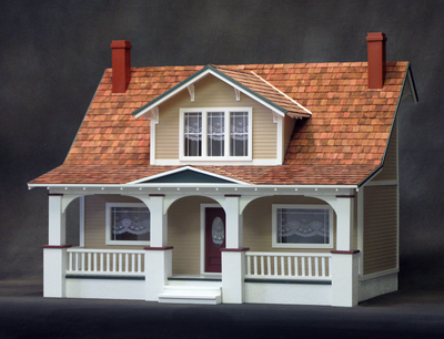 Classic Bungalow Dollhouse Kit