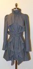 Ruffle Front Coat (3 Colors)